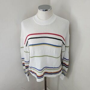 Pistola Multicolored Stripe Knit Top Women's‎ Size XS